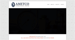 Desktop Screenshot of ametco.co.uk